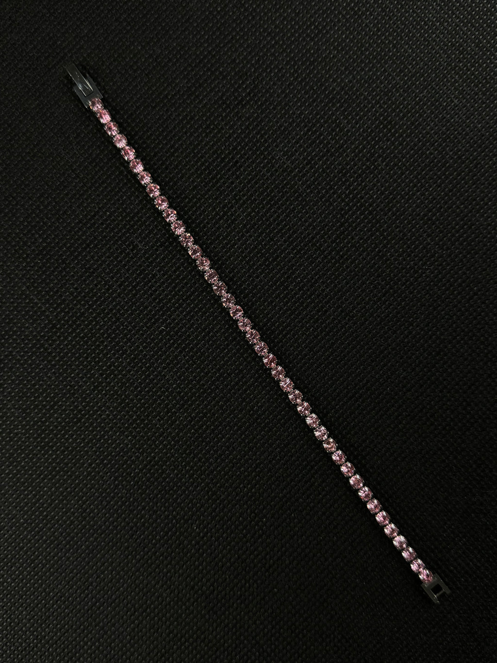 Crystal Bracelet (Pink/Silver)