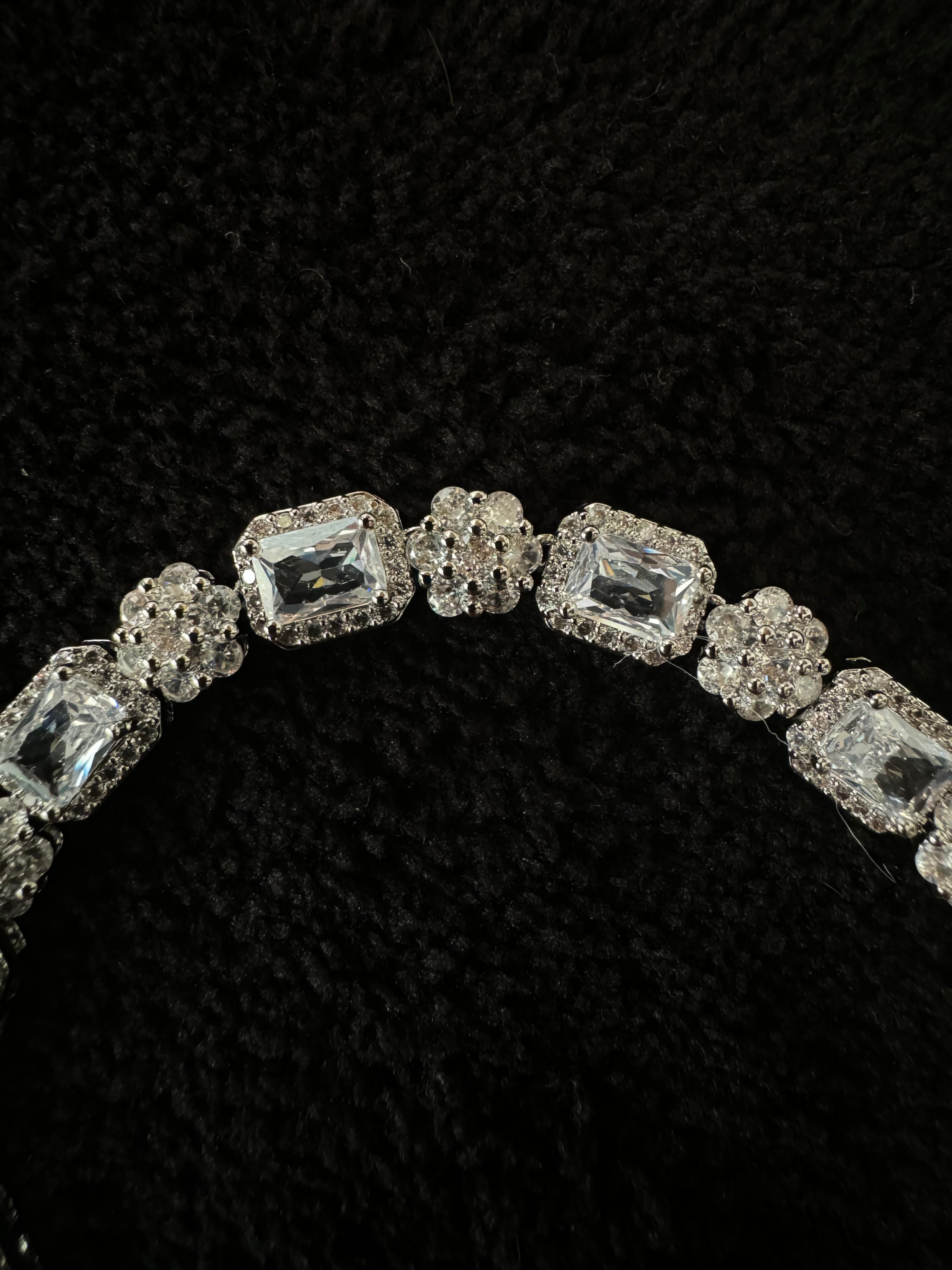 Cubic Flowers Bracelet