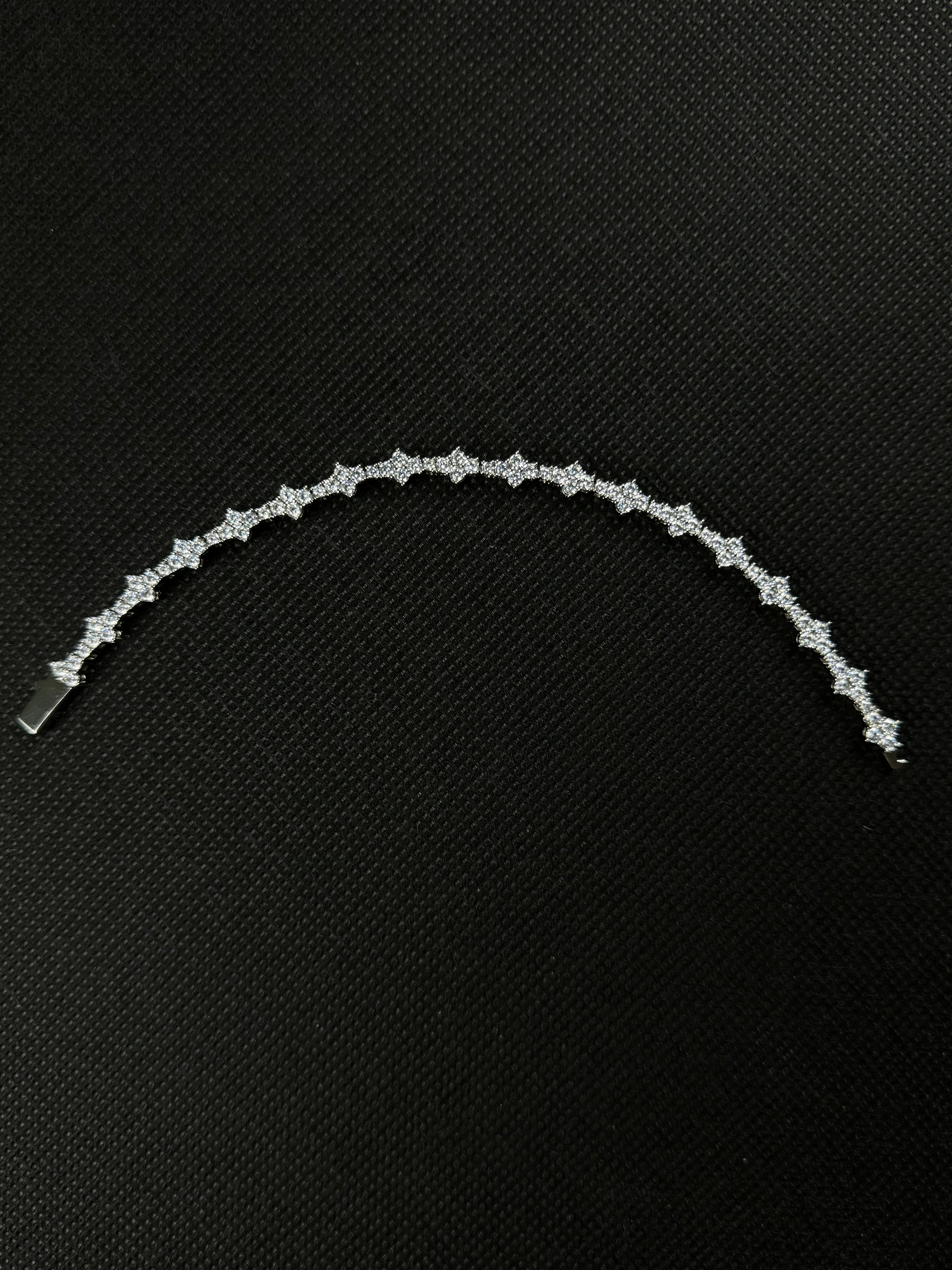 Honeycomb Bracelet (Silver)