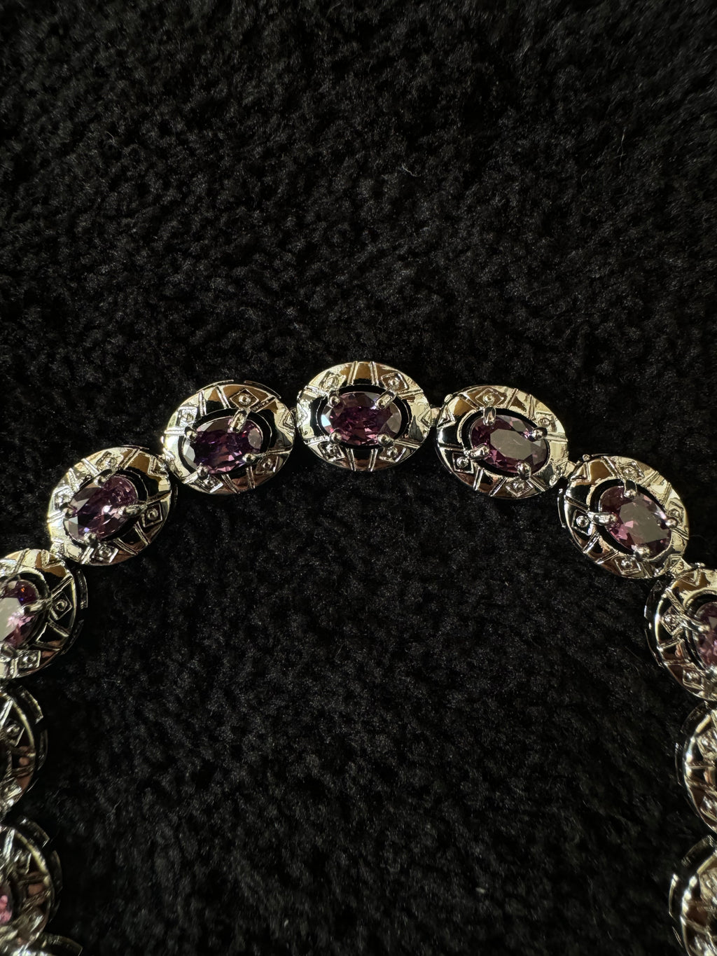 Gemstone „Purple“ Bracelet