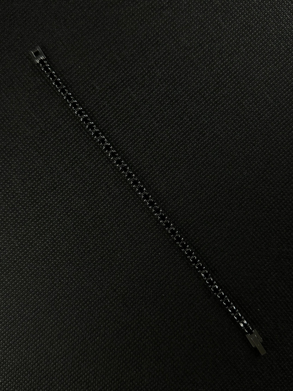 Crystal Bracelet (Black/Silver)