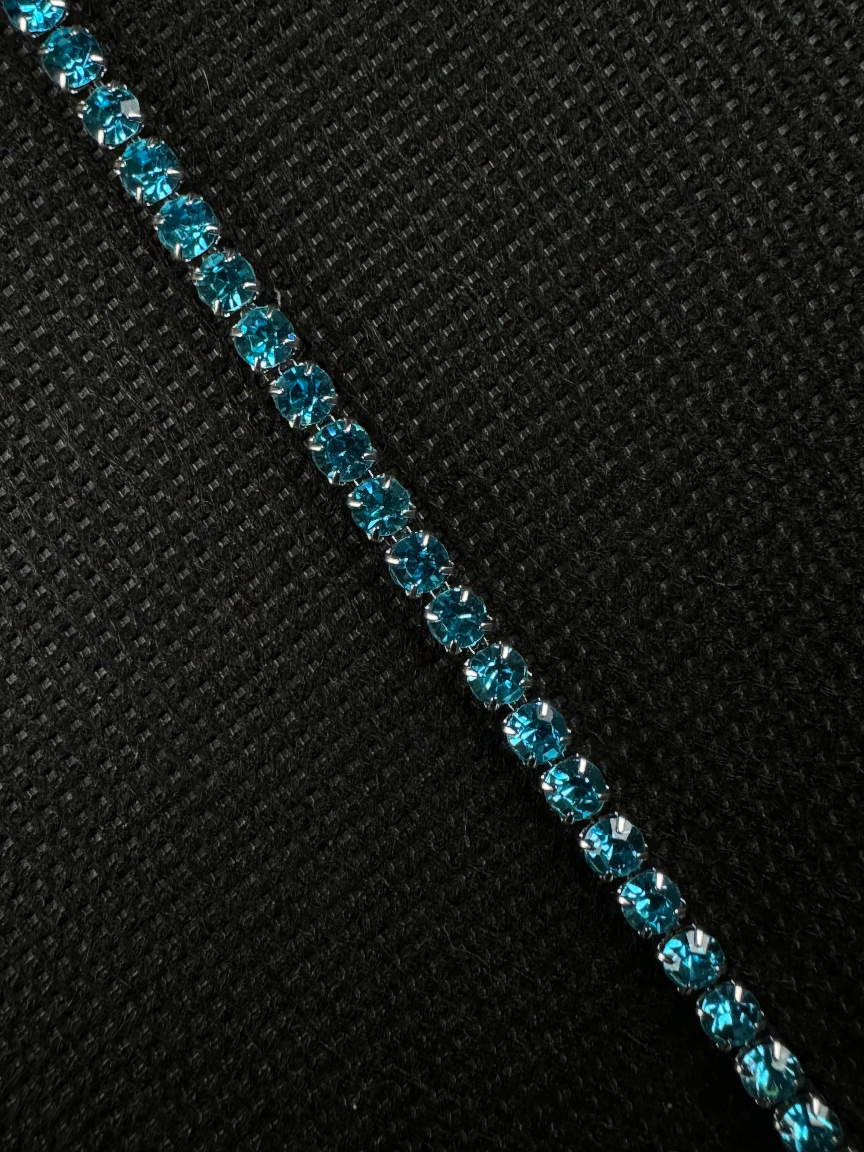 Crystal Bracelet (Blue/Silver)