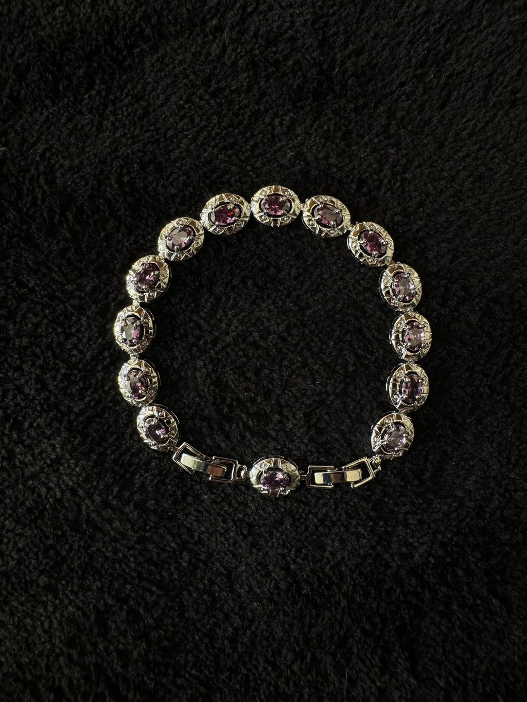 Gemstone „Purple“ Bracelet