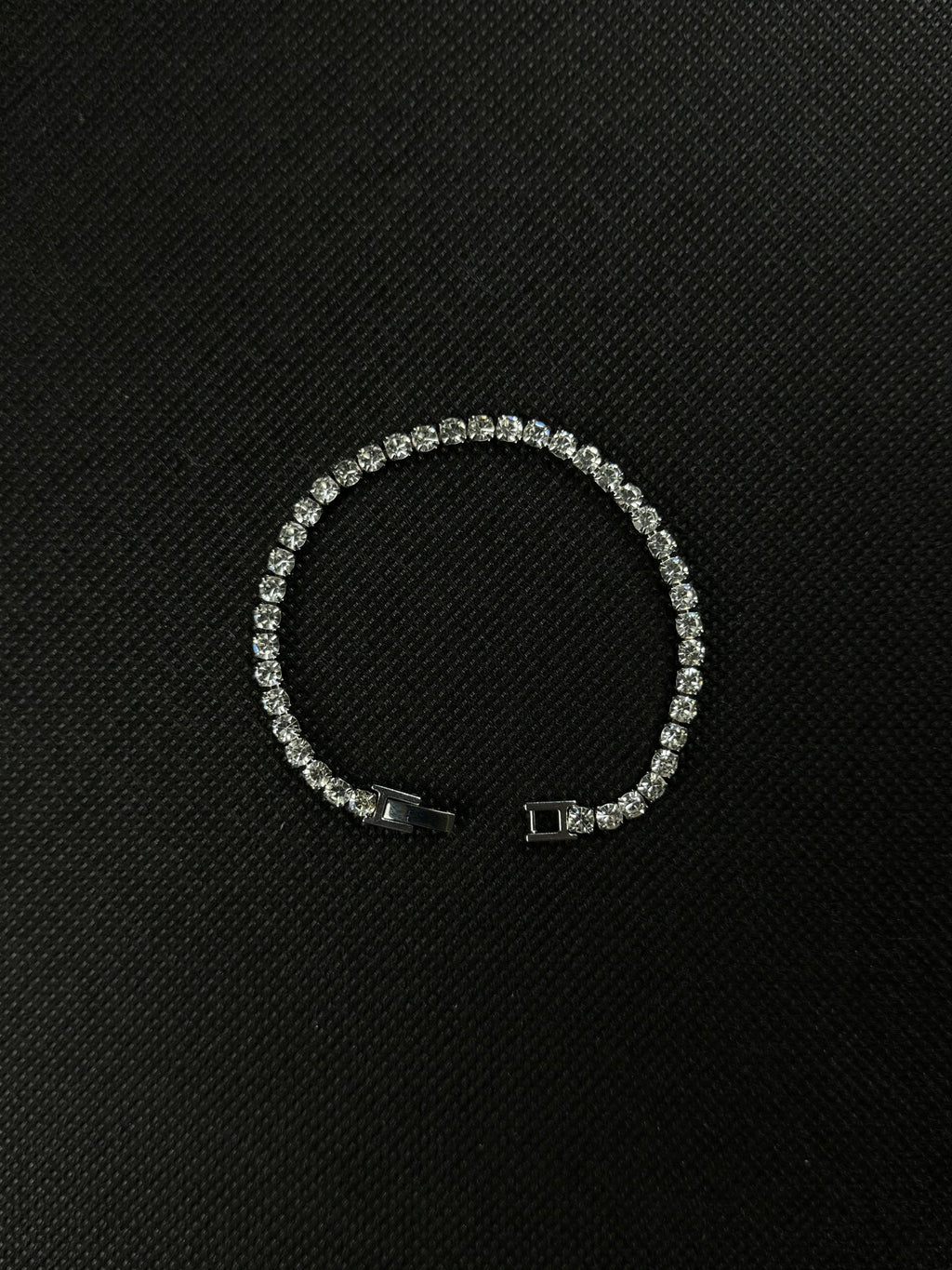 Crystal Bracelet (Silver)