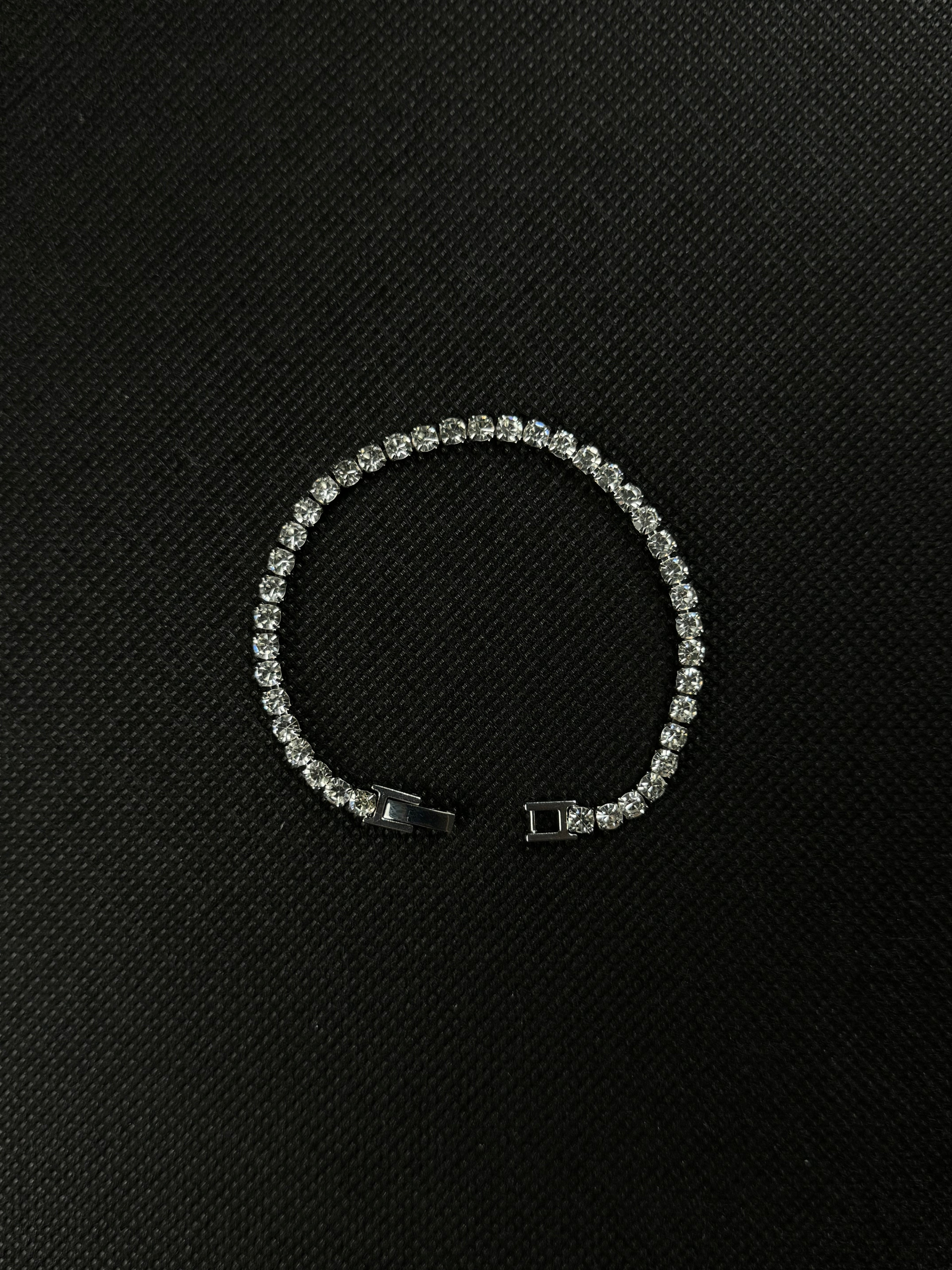 Crystal Bracelet (Silver)