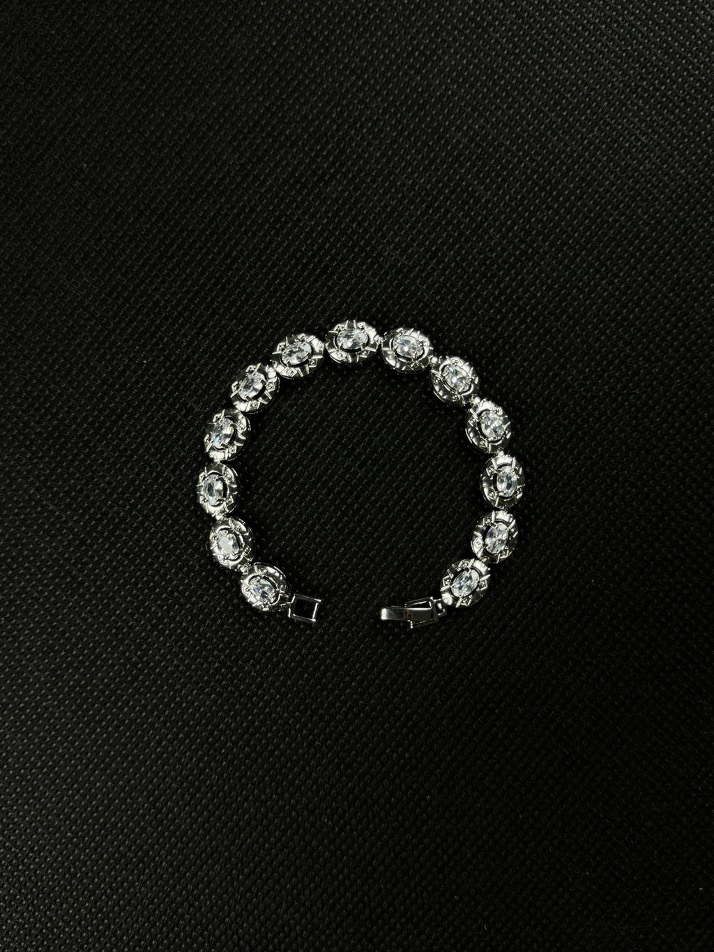Gemstone Bracelet (Silver)