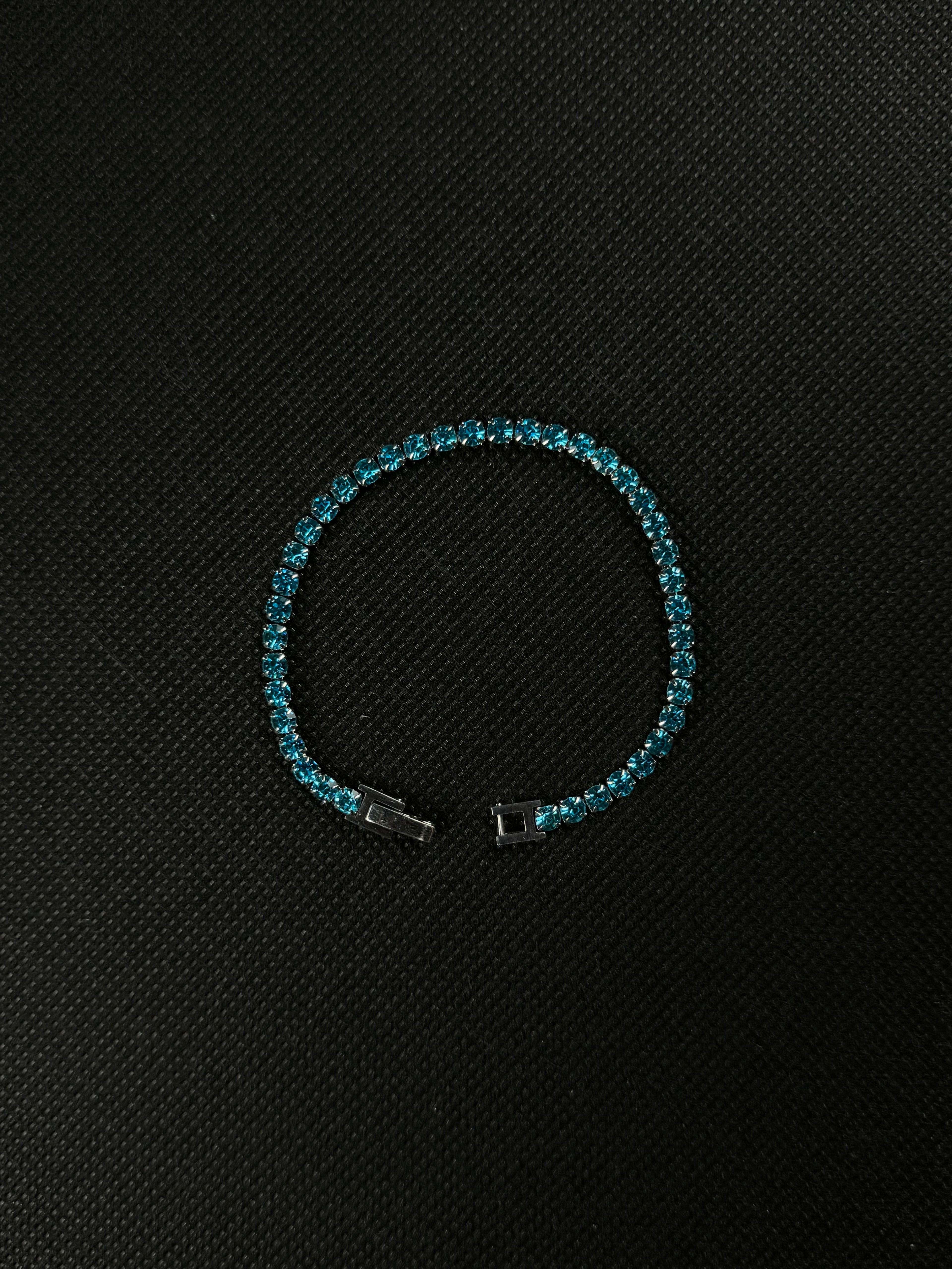 Crystal Bracelet (Blue/Silver)