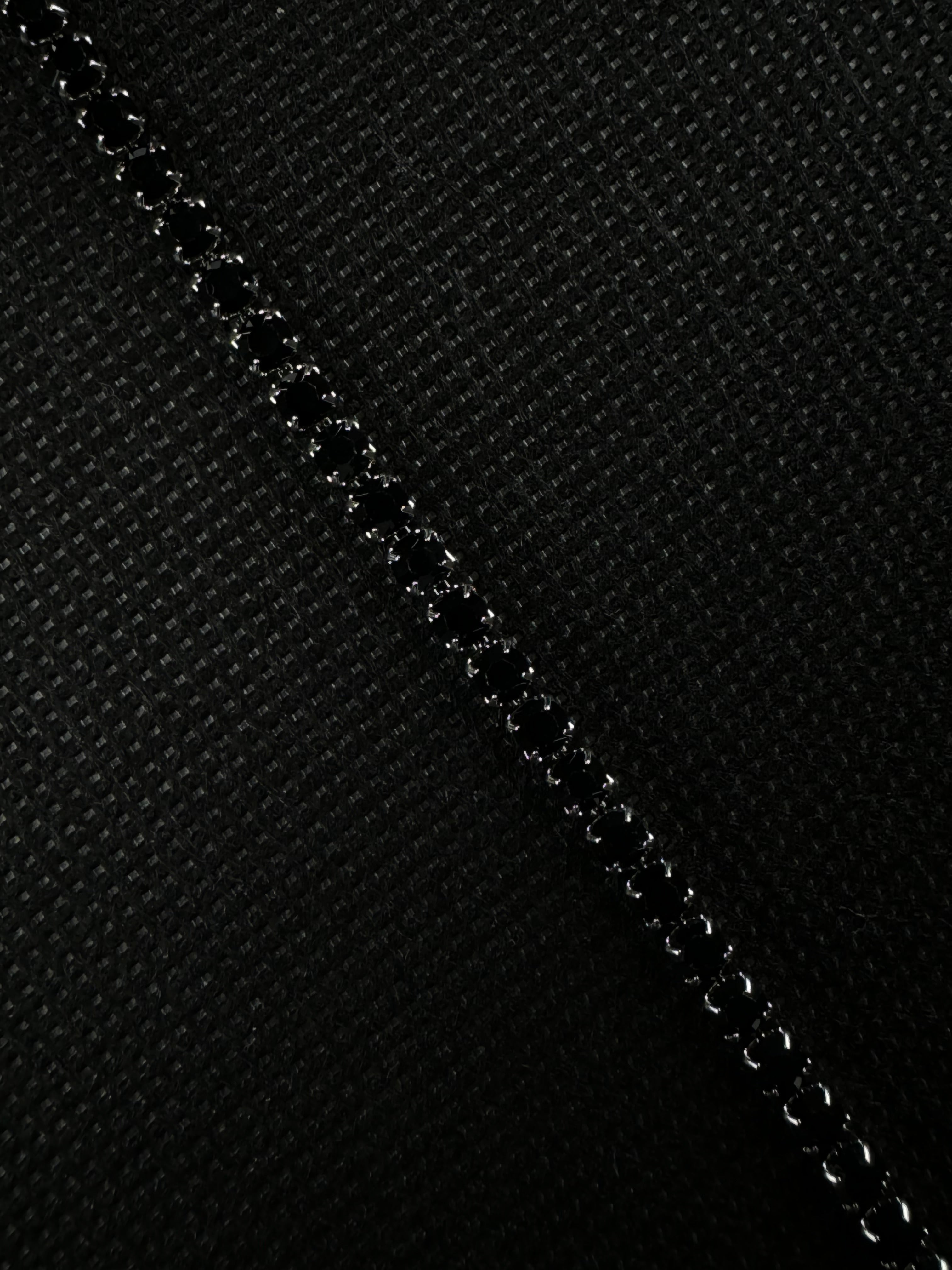 Crystal Bracelet (Black/Silver)