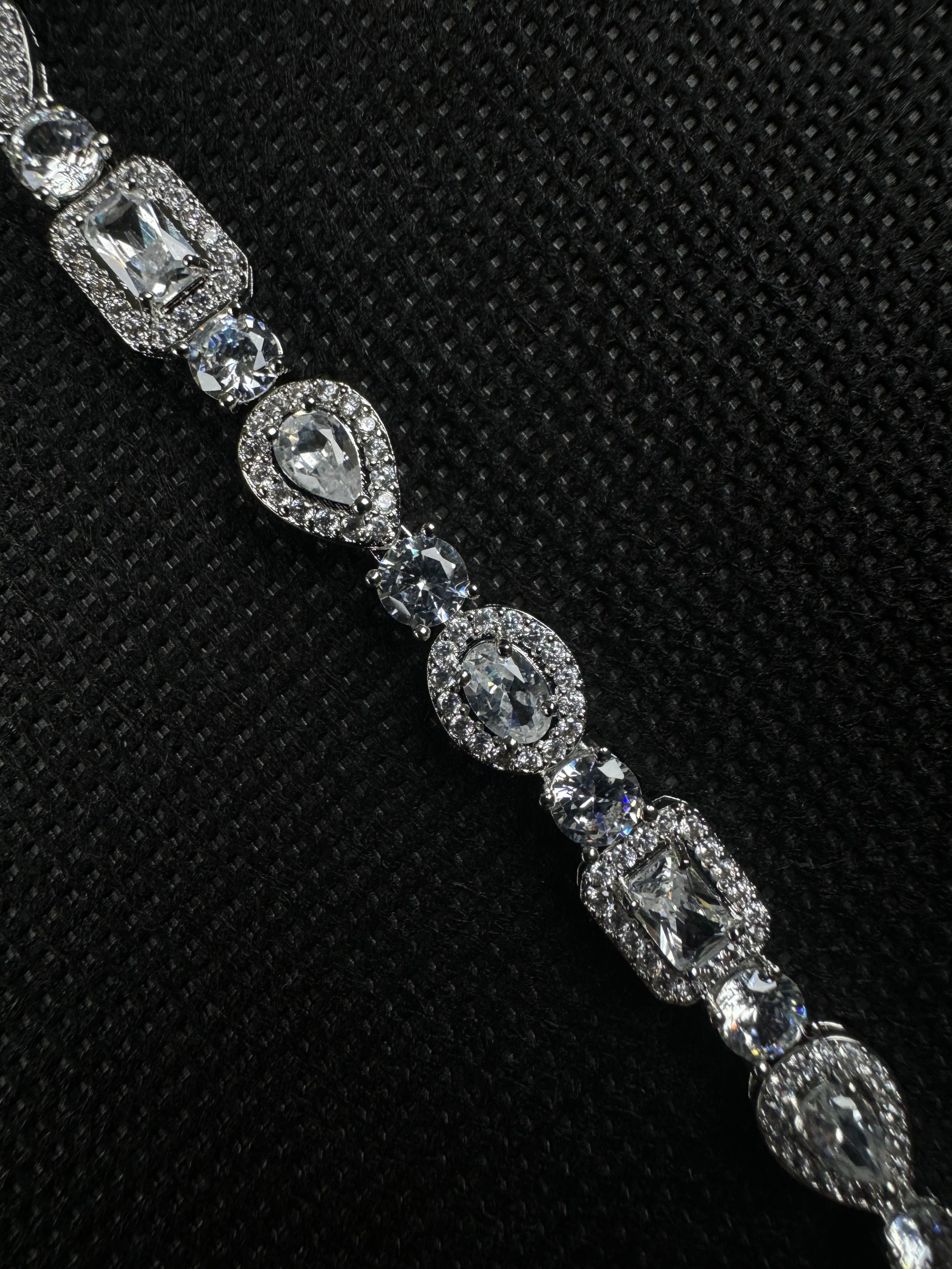 Multistone Bracelet (Silver)