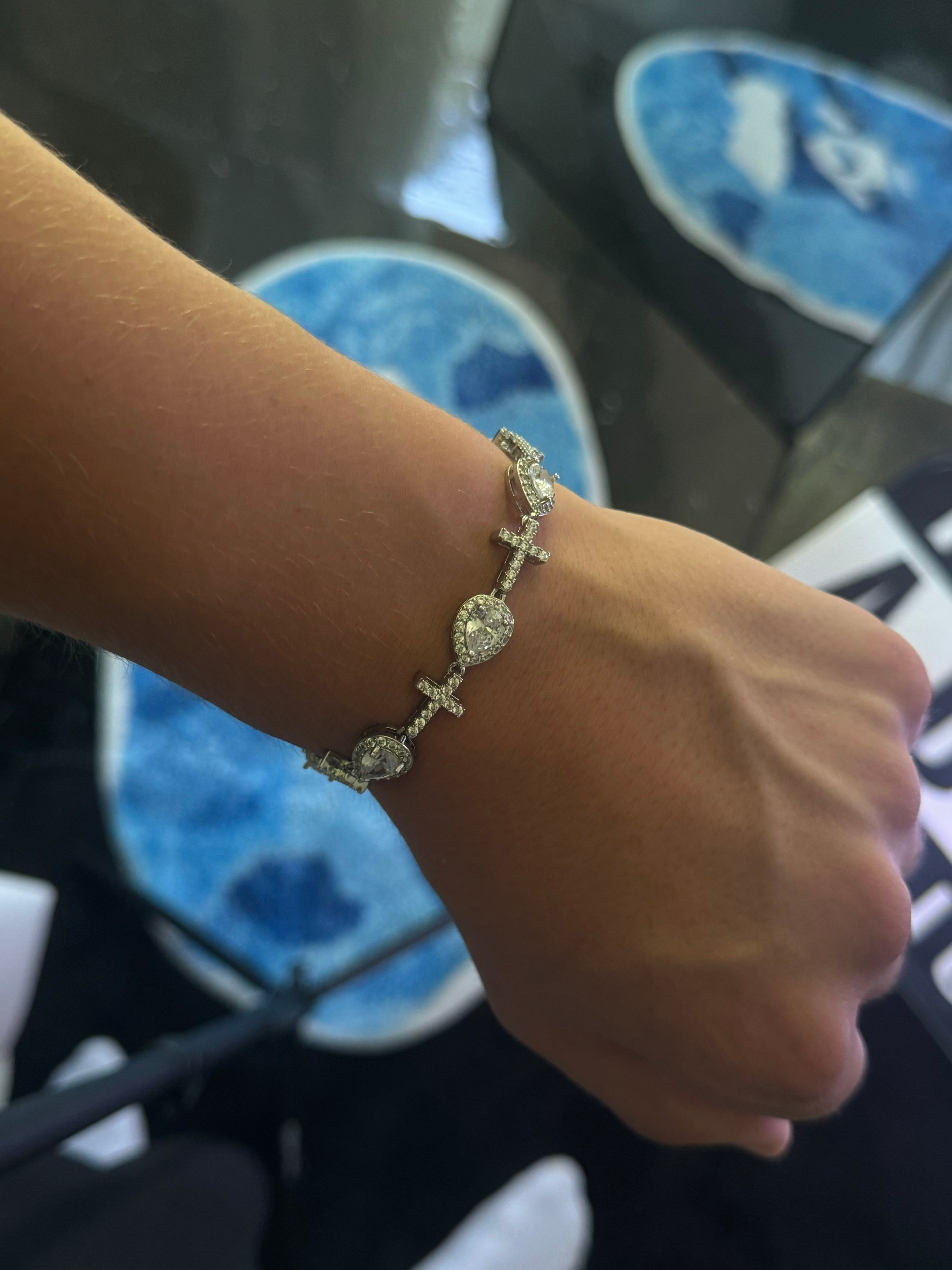 Tears and Crosses Bracelet