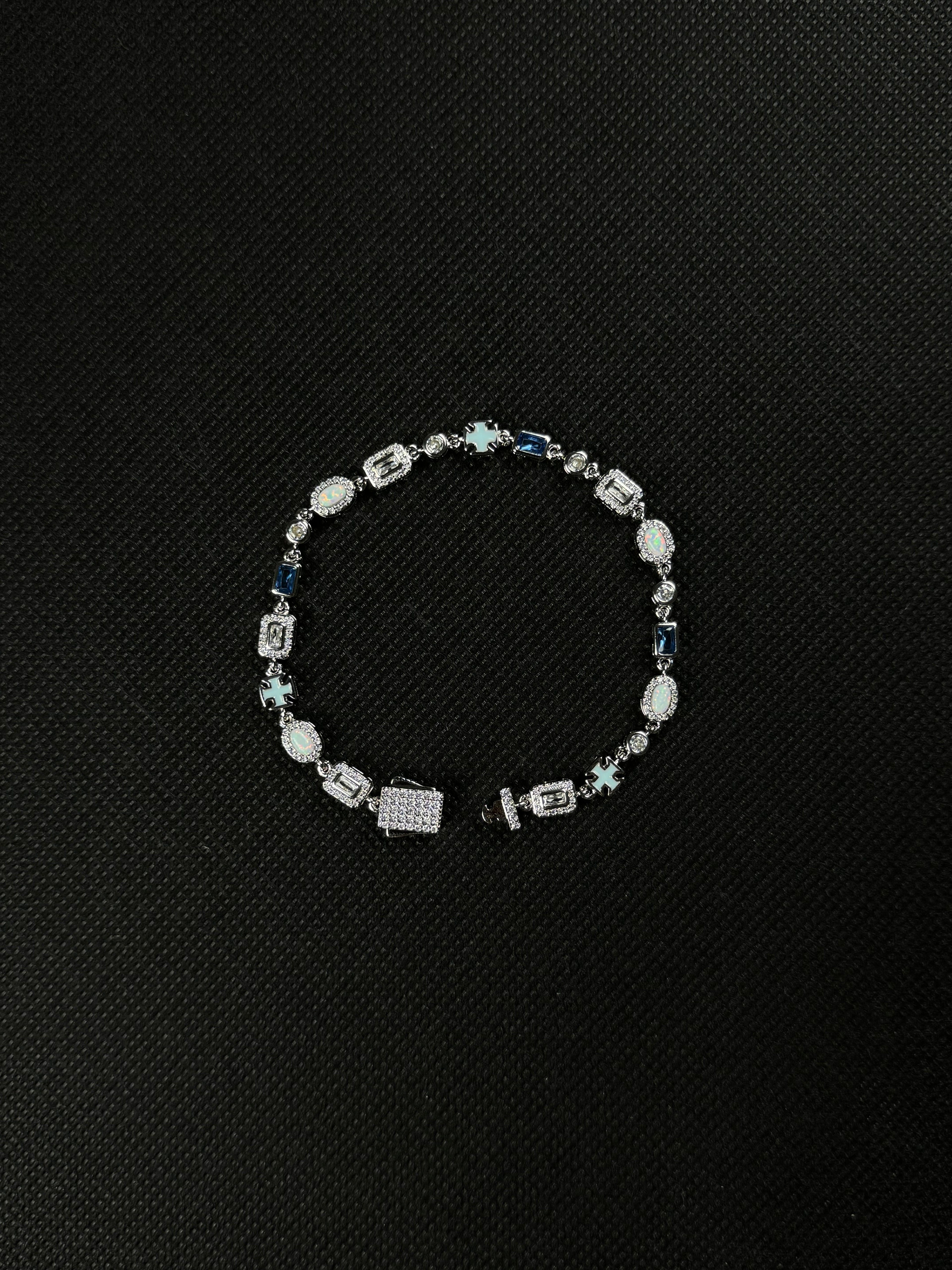 Multicolor Bracelet (Silver)