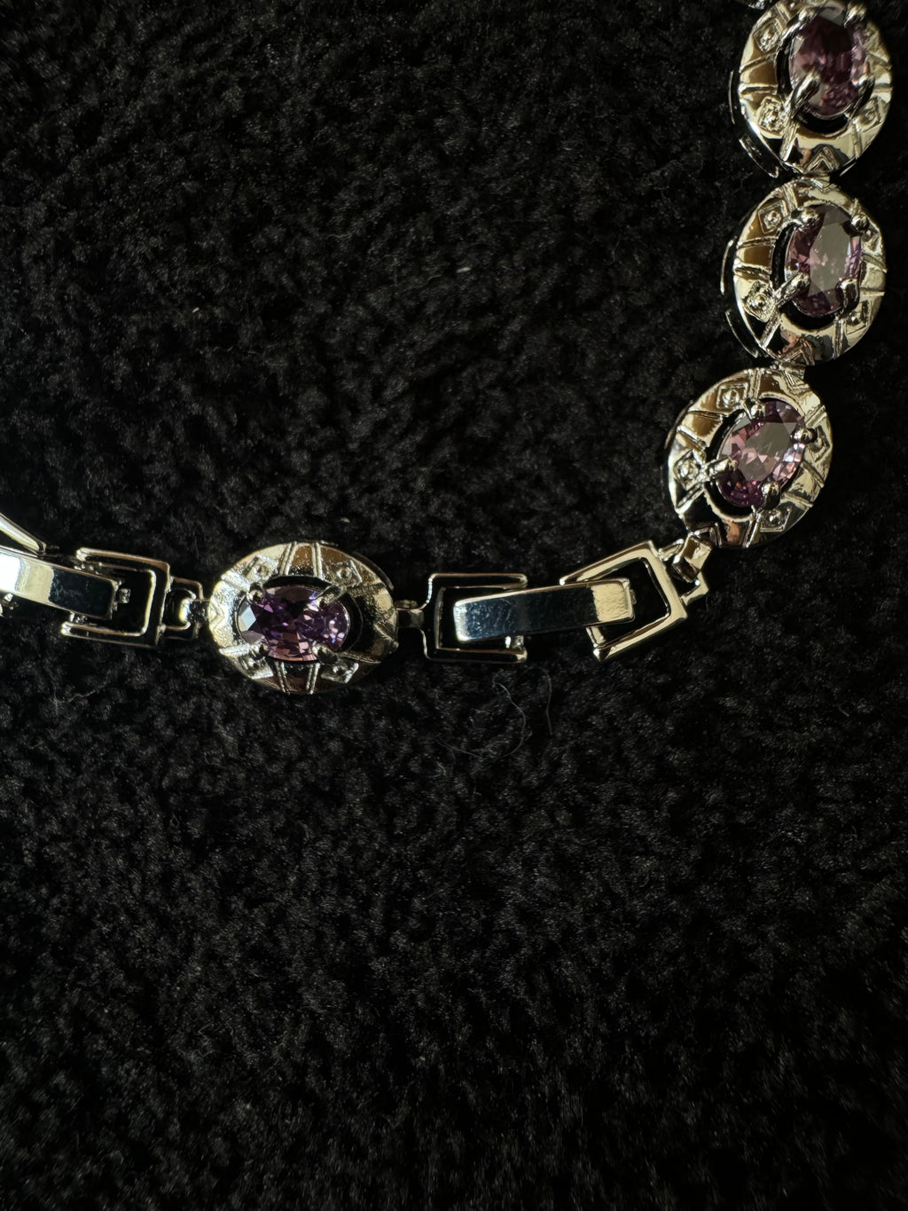 Gemstone „Purple“ Bracelet