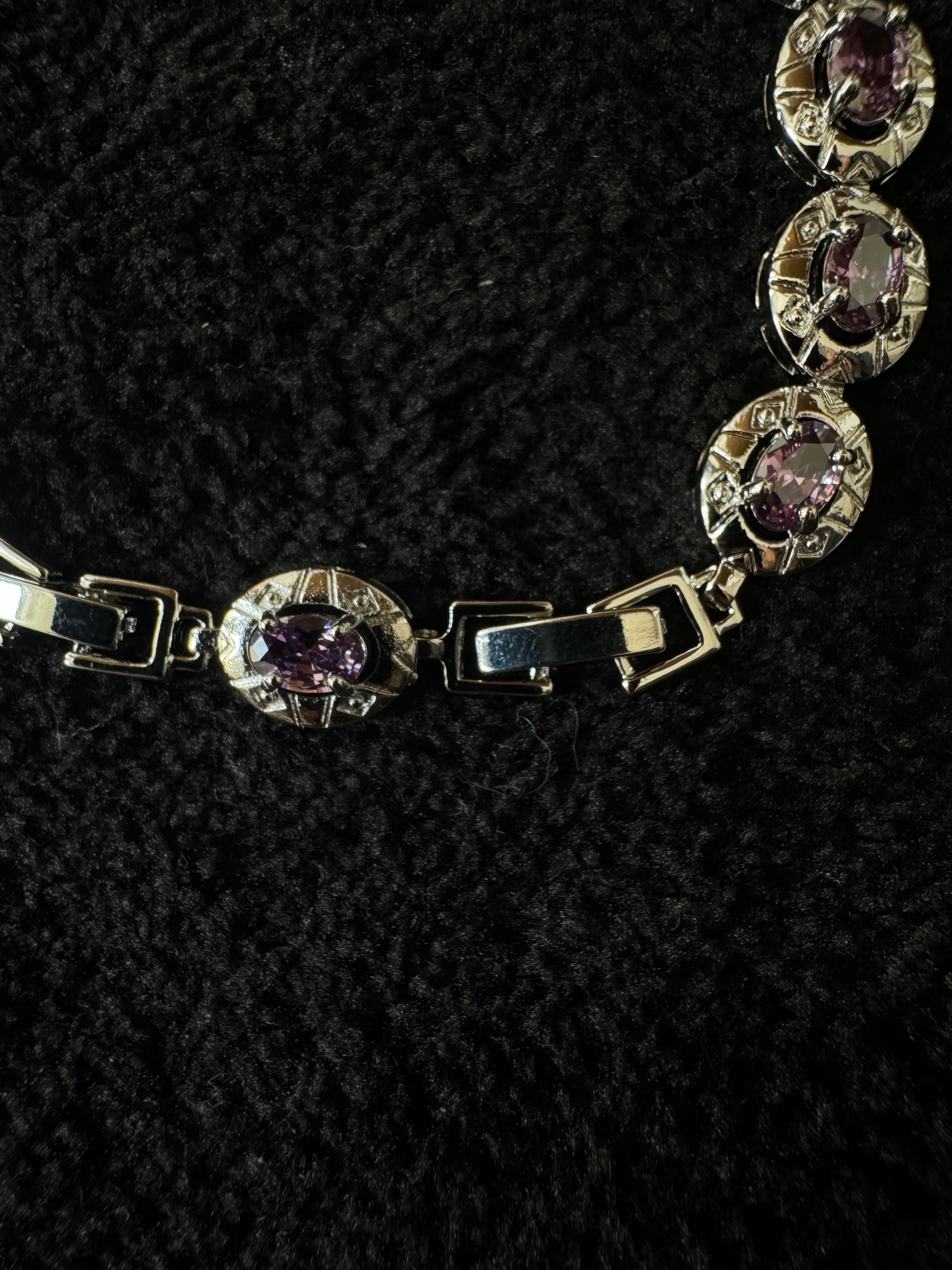 Gemstone „Purple“ Bracelet