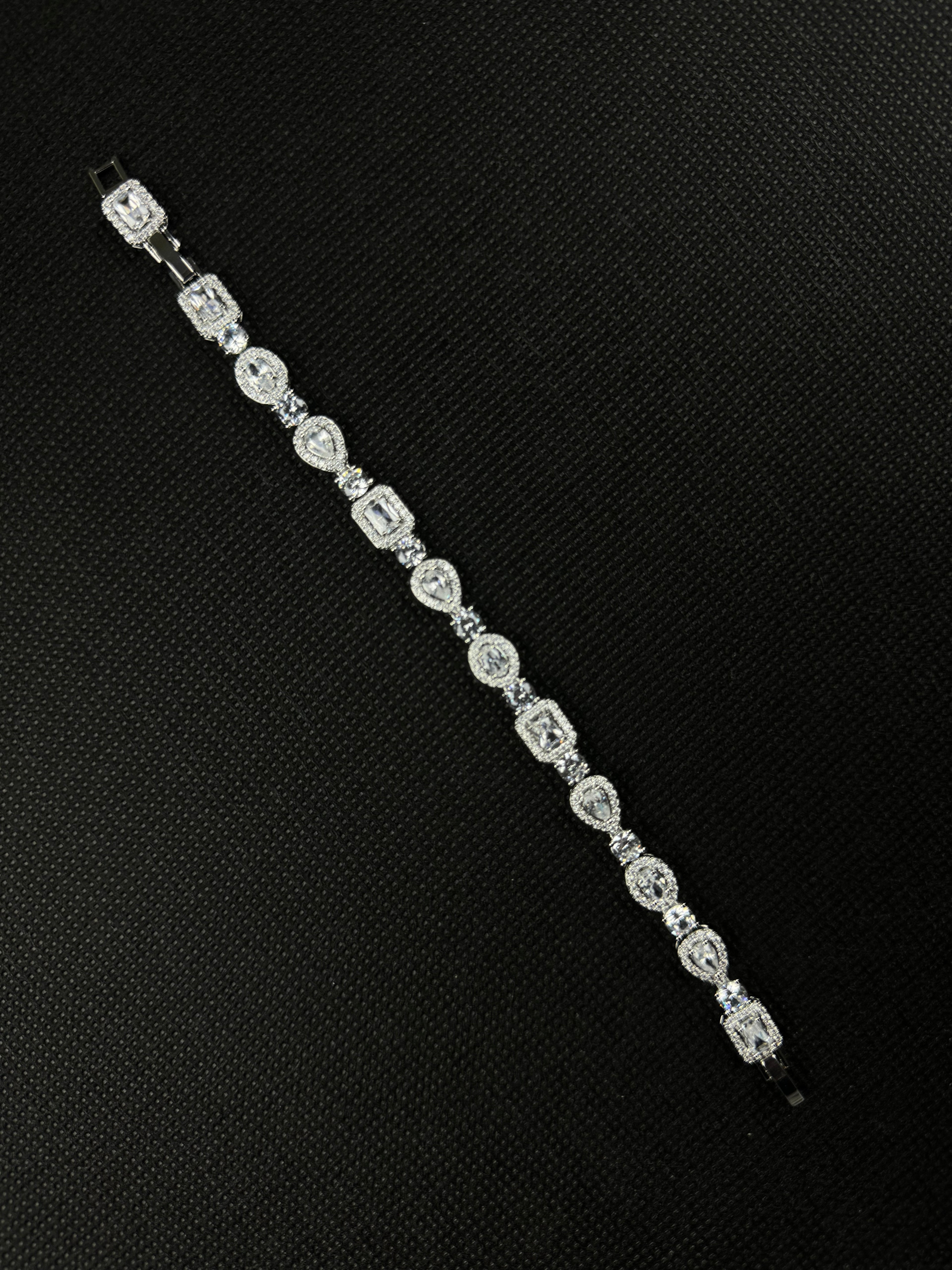 Multistone Bracelet (Silver)