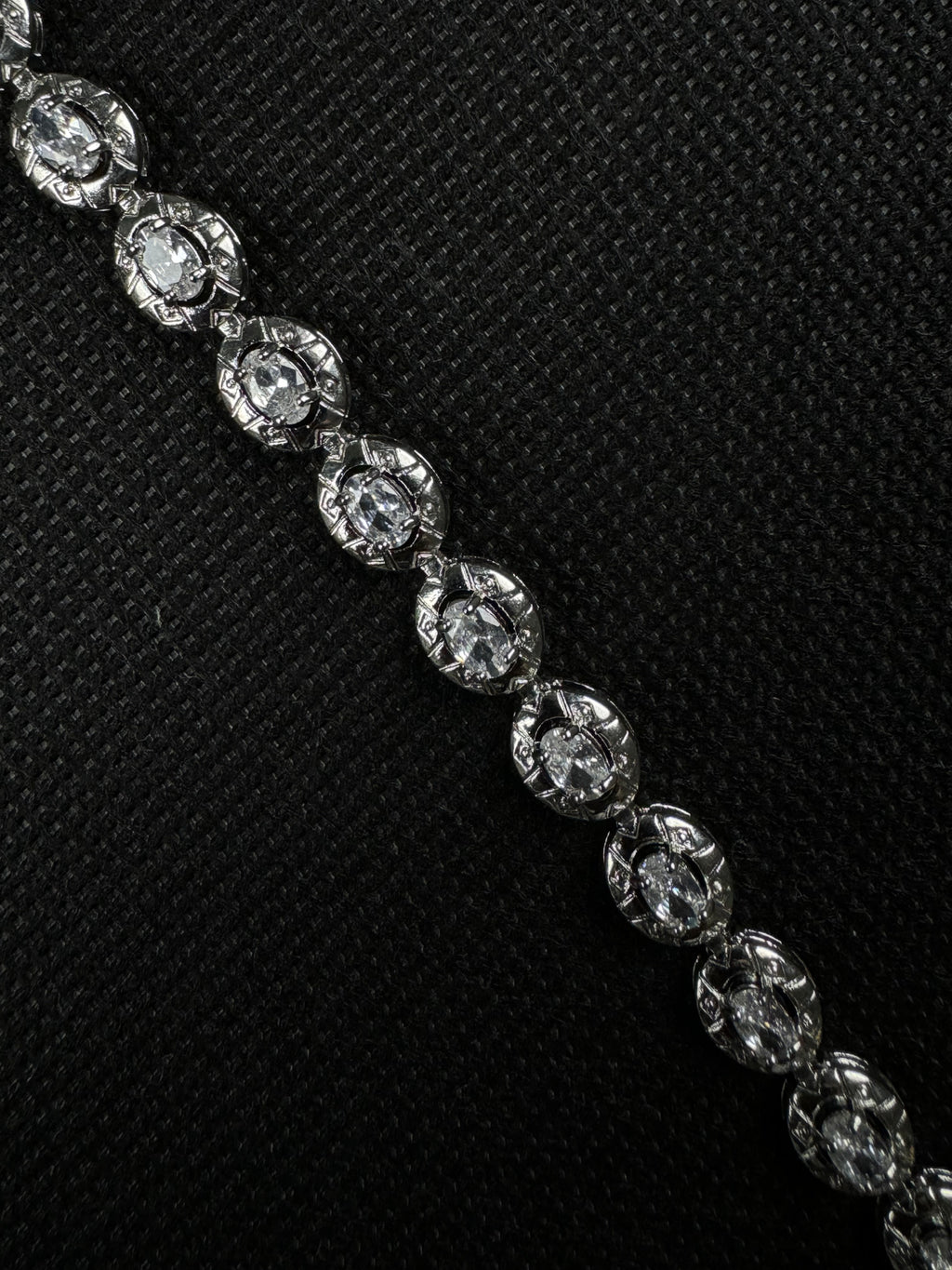 Gemstone Bracelet (Silver)