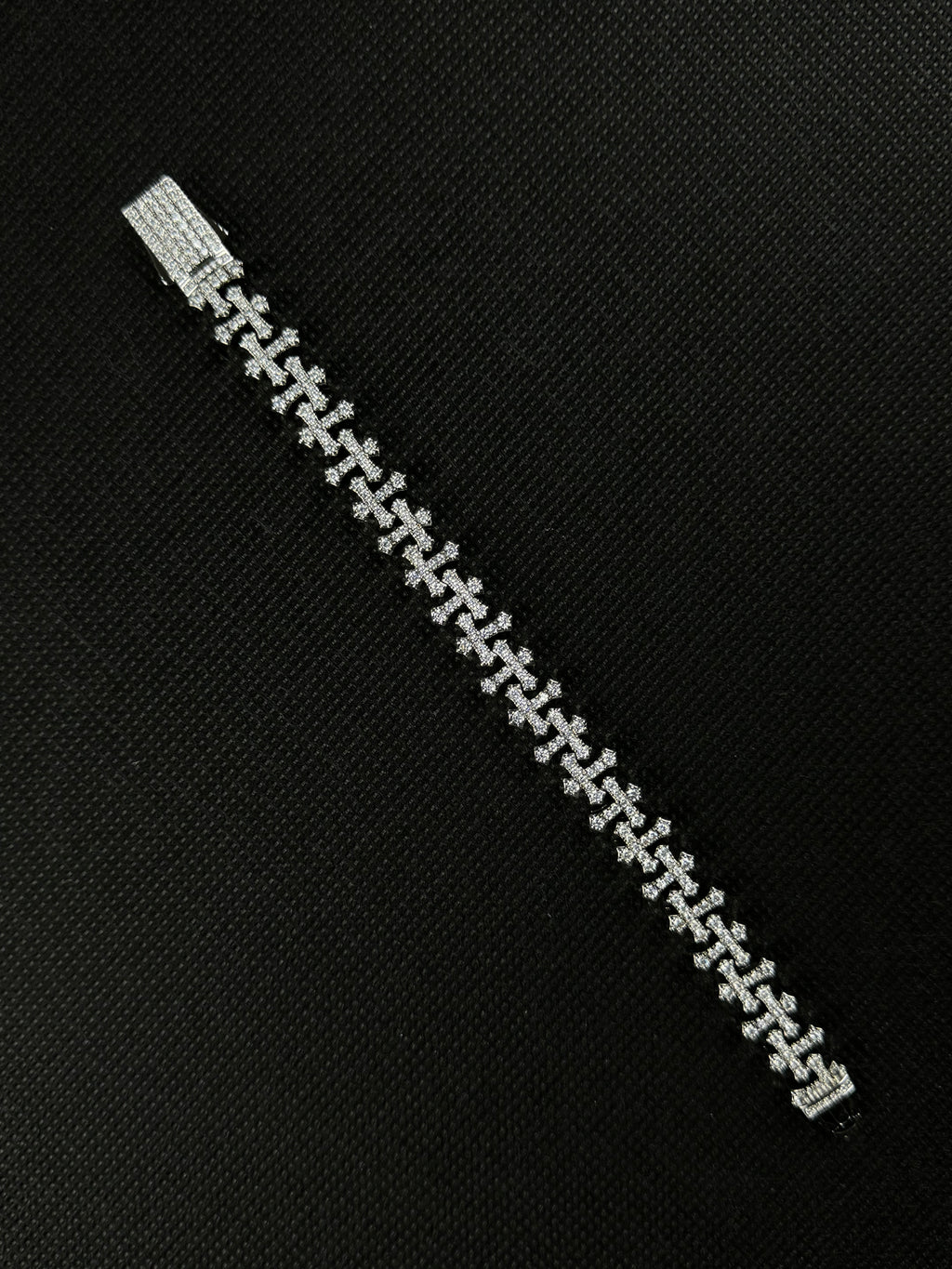 Multicross Armband (Silber)