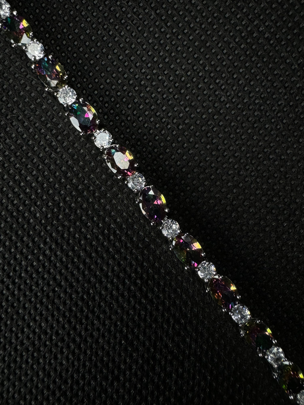 Sphere Bracelet (Purple/Silver)